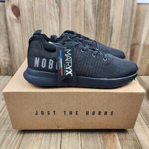 Nobull Matryx Spikeless Golf Shoes Womens size 9.5/Mens size 8 Black